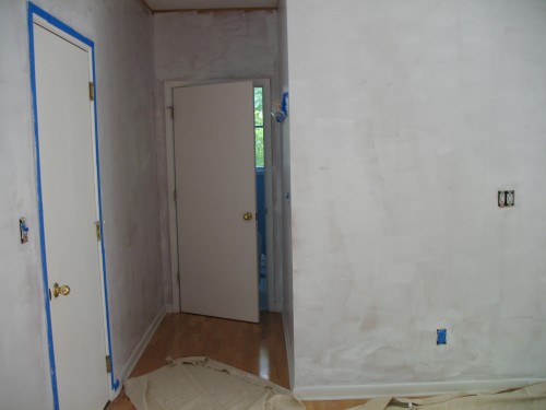 Now, who else would show you the ugly primed walls?